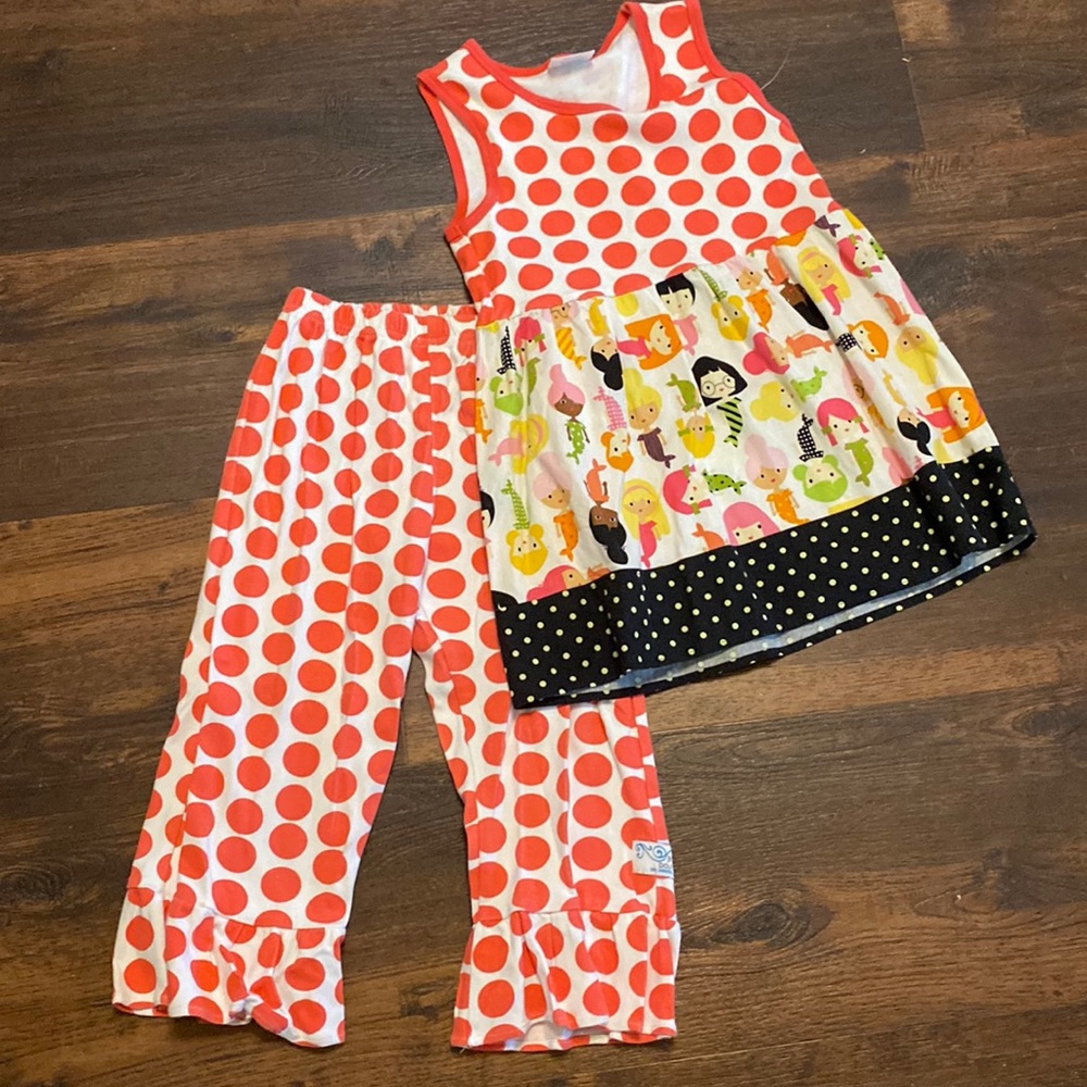 Momi Boutique Set Size 8 Mermaid